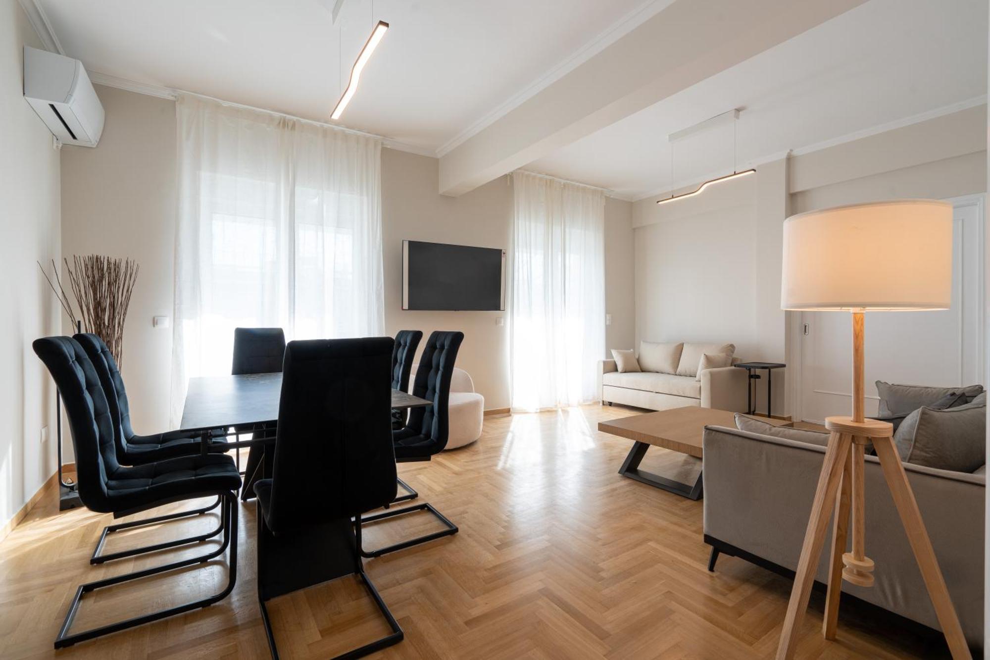 Corner Penthouse In Acropolis Apartment Atena Exterior foto